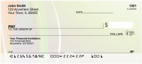 Pastel Techno Personal Checks | GEO-95