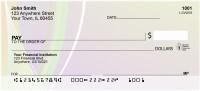 Pastel Techno Personal Checks | GEO-95