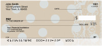 Brown Table Cloth Personal Checks | GEP-04