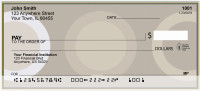 Mocha Geometrics Personal Checks | GEP-10
