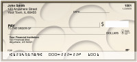 Taupe Circles Personal Checks | GEP-25
