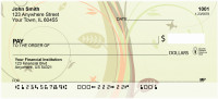 Tropical Filigree Foliage Personal Checks | GEP-42