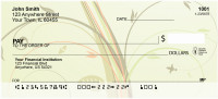 Tropical Filigree Foliage Personal Checks | GEP-42