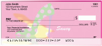 Hot Pink And Saucy Personal Checks