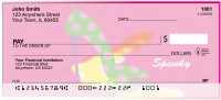 Hot Pink And Saucy Personal Checks | GIR-10