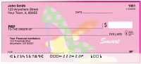 Hot Pink And Saucy Personal Checks | GIR-10