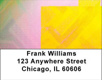 Colorful Collage Address Labels | LBABS-06