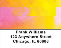 Colorful Collage Address Labels | LBABS-06