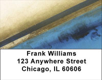 Geometric Grunge Address Labels | LBABS-17