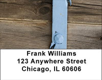 Metal Wood Stone Address Labels | LBABS-24