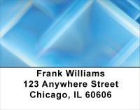 Blue Squared Address Labels | LBABS-41