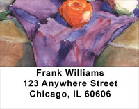 Tuscan Inspired Watercolor Address Labels | LBABS-43