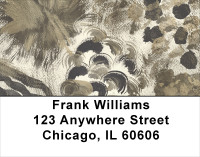 African Inspirations Address Labels | LBABS-45