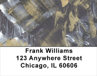 Abstractions In Grunge Address Labels | LBABS-46