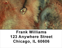 Watercolors On Canvas Address Labels | LBABS-49