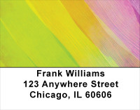 Pastel Brushstrokes Address Labels | LBABS-53