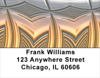 Graphic Metal Address Labels | LBABS-59