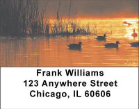 Ducks on a Golden Pond Address Labels | LBANI-65