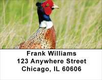 Pheasants Address Labels | LBANJ-56