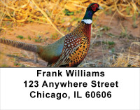 Pheasants Address Labels | LBANJ-56