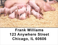 More Pig Address Labels | LBANJ-58