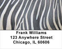 Zebra Prints Address Labels | LBANJ-93