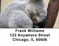 Sleeping Animals Address Labels | LBANJ-96