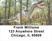 Dino Walk In The Park Address Labels