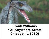 Dinosaurs Roaming Forests & Lakes Address Labels | LBANK-02