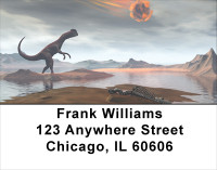 Prehistoric Visions Address Labels | LBANK-03