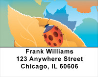 Ladybugs For All Seasons Address Labels | LBANK-11