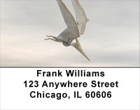 Flying Dinosaurs Address Labels | LBANK-63