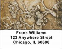 Asian Carvings Address Labels | LBASI-03