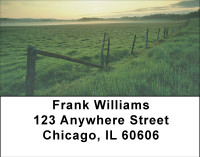 Mist In The Meadows Address Labels | LBBBA-13