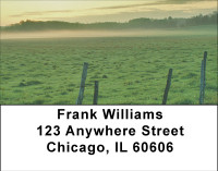 Mist In The Meadows Address Labels | LBBBA-13