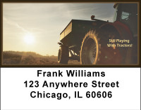 Still Playing With Tractors Address Labels | LBBBA-18