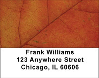 Falling Leaves Examined Address Labels | LBBBA-23