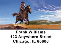 The Wild West Address Labels