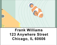 Coral Reef Friends Address Labels | LBBBB-34