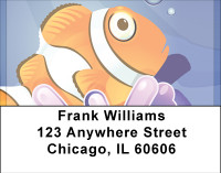 Fancy Fish Address Labels | LBBBB-35