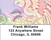Groovy Morning Address Labels