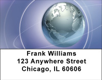Earth &amp; Space Address Labels