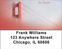 San Francisco Bridge Address Labels | LBBBC-78