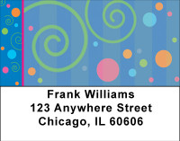 Groovy Inspirations Address Labels