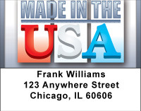 Made In America Address Labels