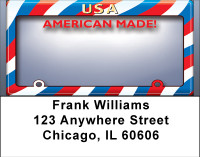 Made In America Address Labels | LBBBD-58