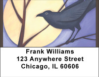 Fall Crows Address Labels | LBBBD-69