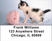 Sew Playful Kittens Address Labels | LBBBD-88