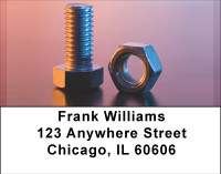 Sunny Nuts And Bolts Address Labels