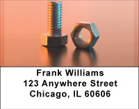 Sunny Nuts And Bolts Address Labels | LBBBE-32
